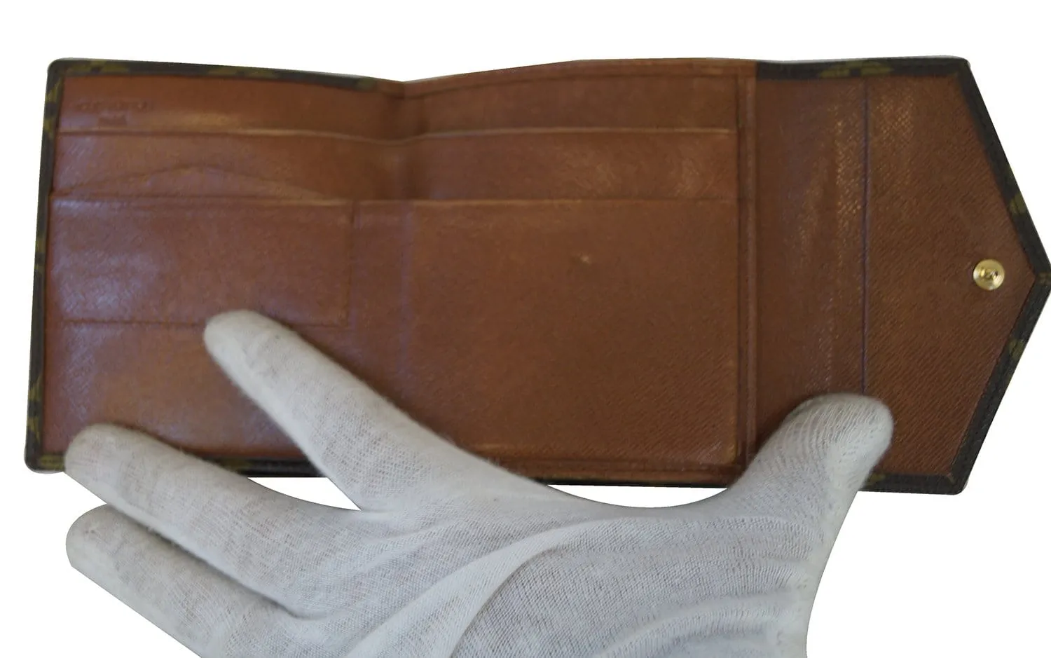 LOUIS VUITTON Monogram Elise Trifold Wallet