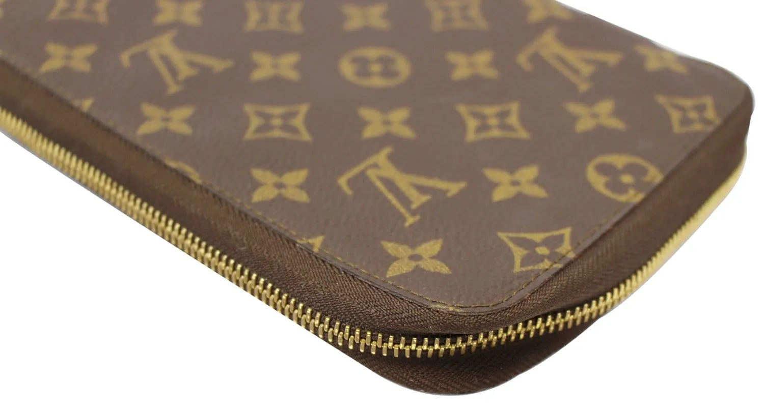LOUIS VUITTON Monogram Escovedo Travel Case Long Wallet