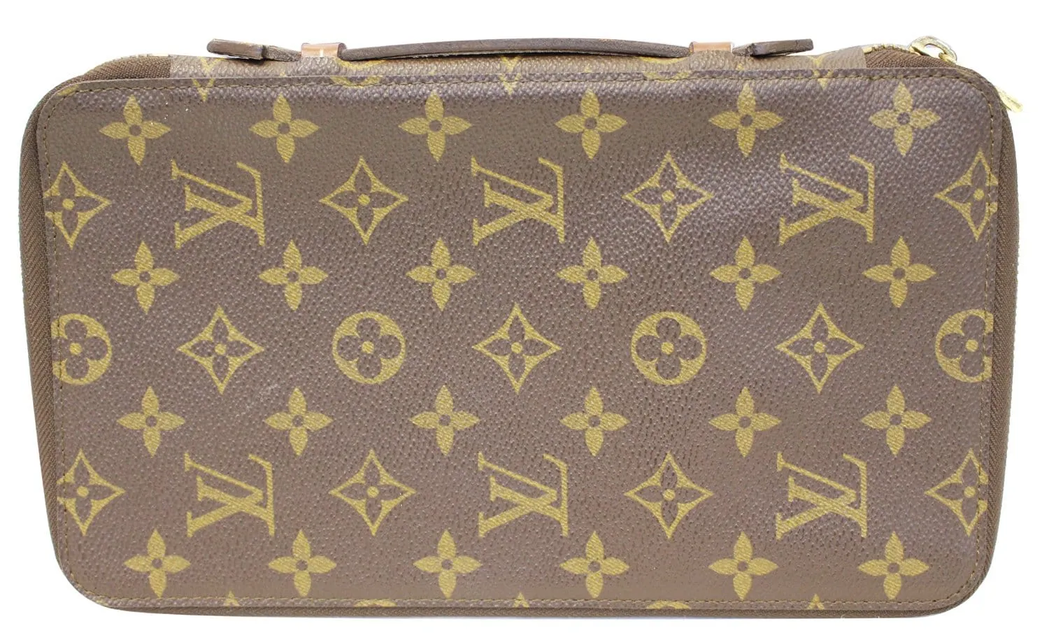 LOUIS VUITTON Monogram Escovedo Travel Case Long Wallet