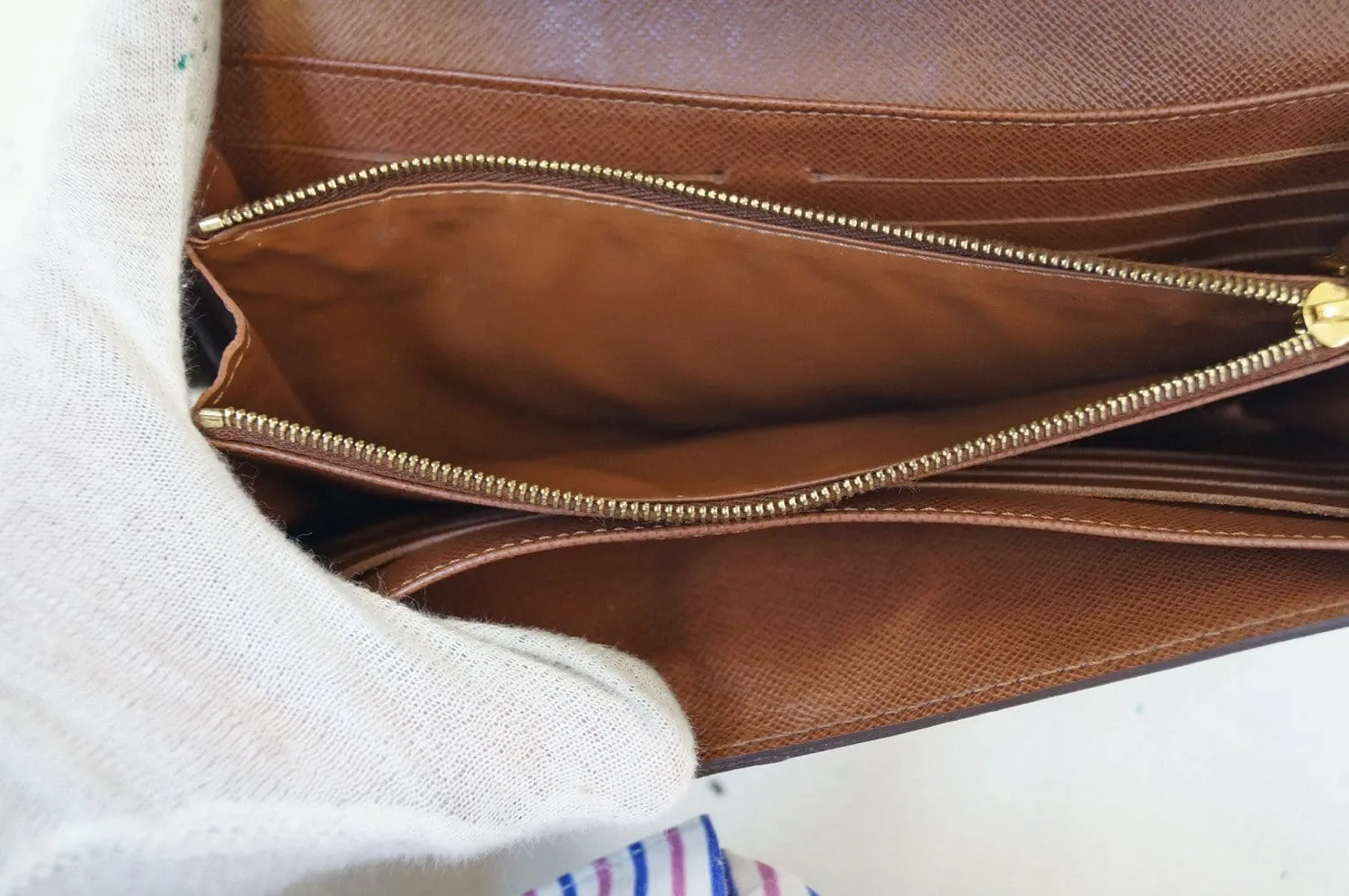 LOUIS VUITTON Monogram Portefeiulle Boeshi Long Bifold Wallet