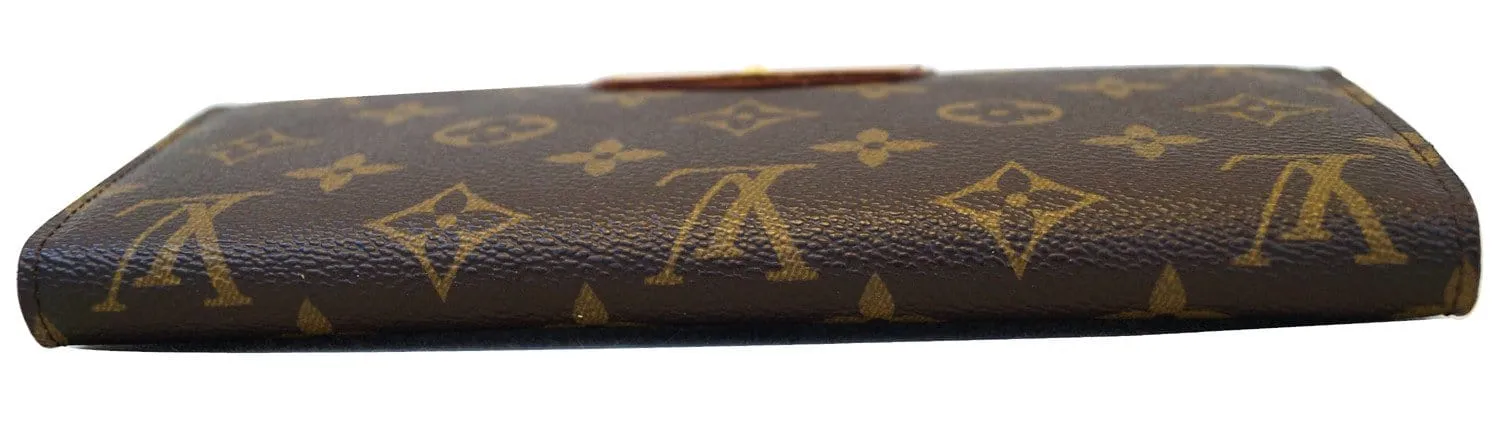 LOUIS VUITTON Monogram Portefeiulle Boeshi Long Bifold Wallet
