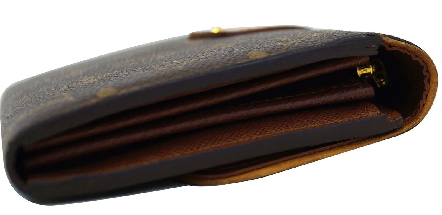 LOUIS VUITTON Monogram Portefeiulle Boeshi Long Bifold Wallet