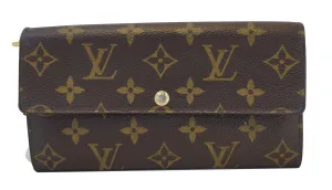 LOUIS VUITTON Monogram Portefeiulle Sarah Wallet