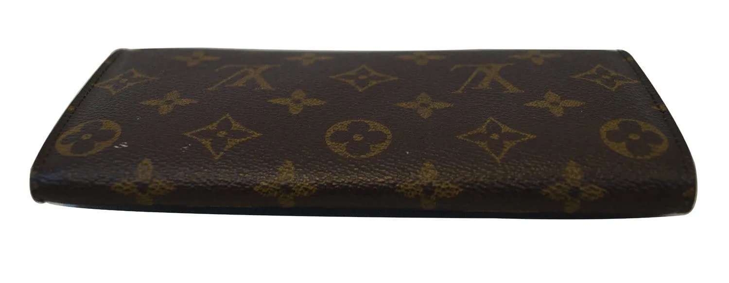 LOUIS VUITTON Monogram Sarah Long Wallet