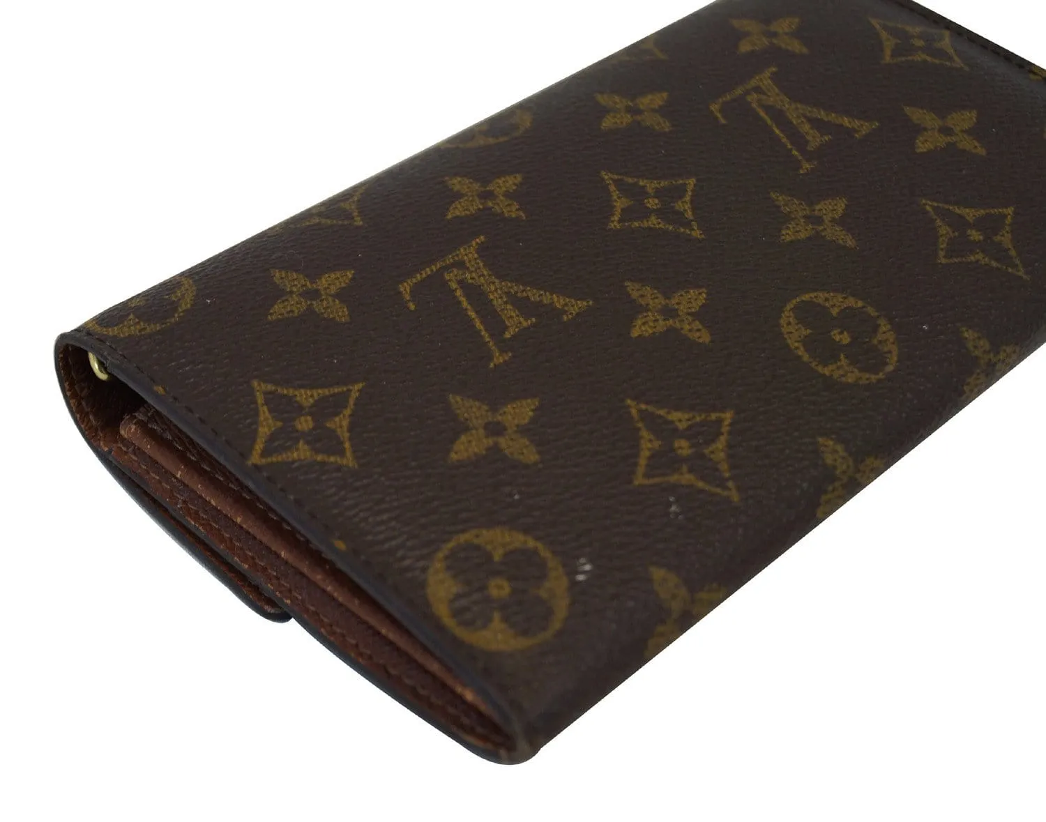 LOUIS VUITTON Monogram Sarah Long Wallet
