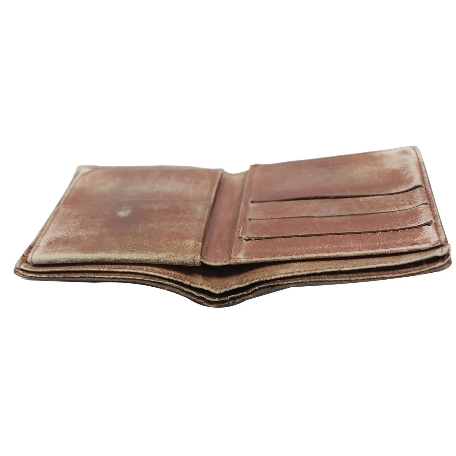 LOUIS VUITTON Multiple Monogram Canvas Wallet Brown