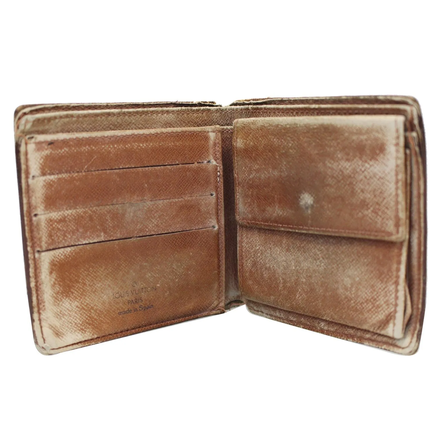 LOUIS VUITTON Multiple Monogram Canvas Wallet Brown