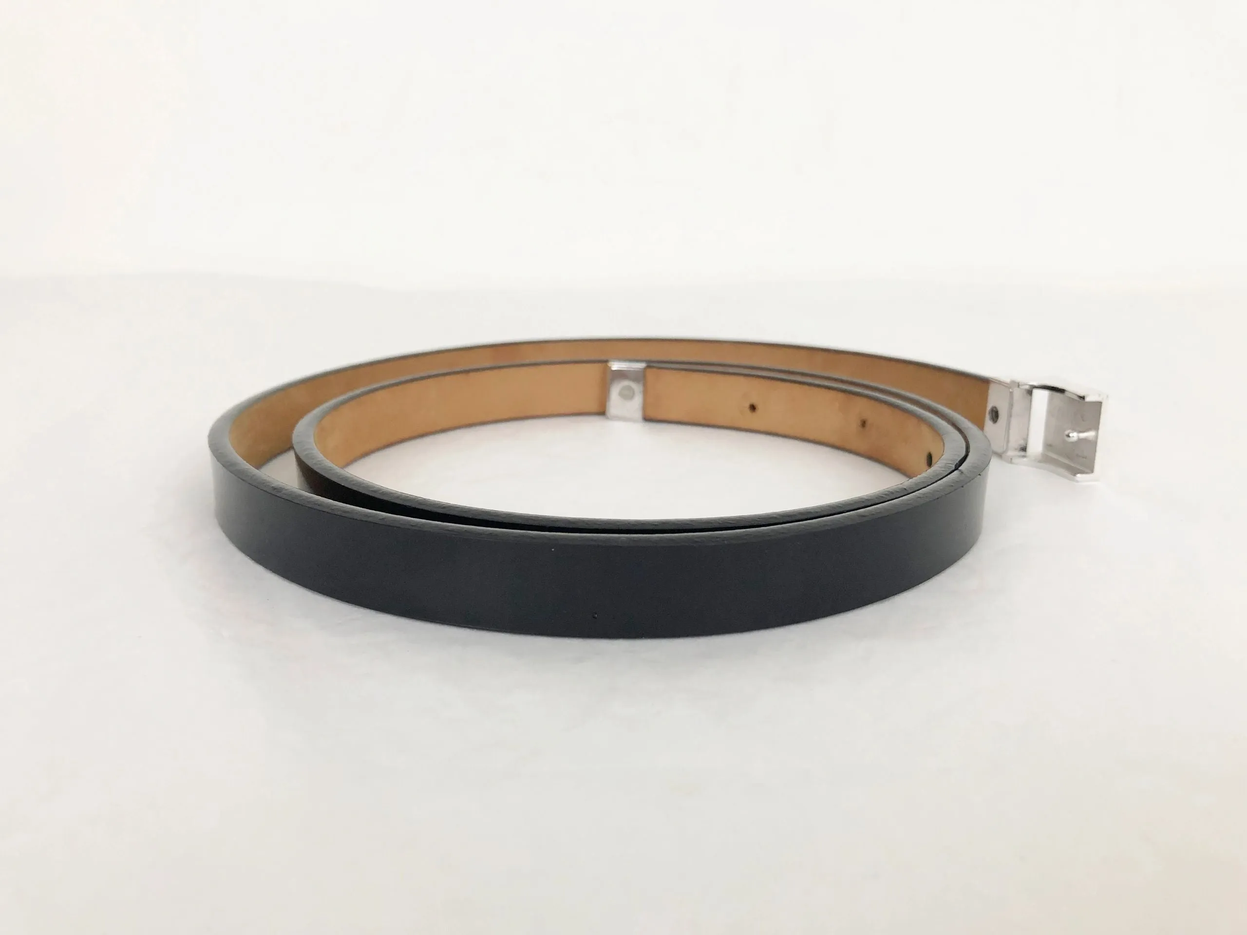 Louis Vuitton Skinny Leather Belt Size M-L