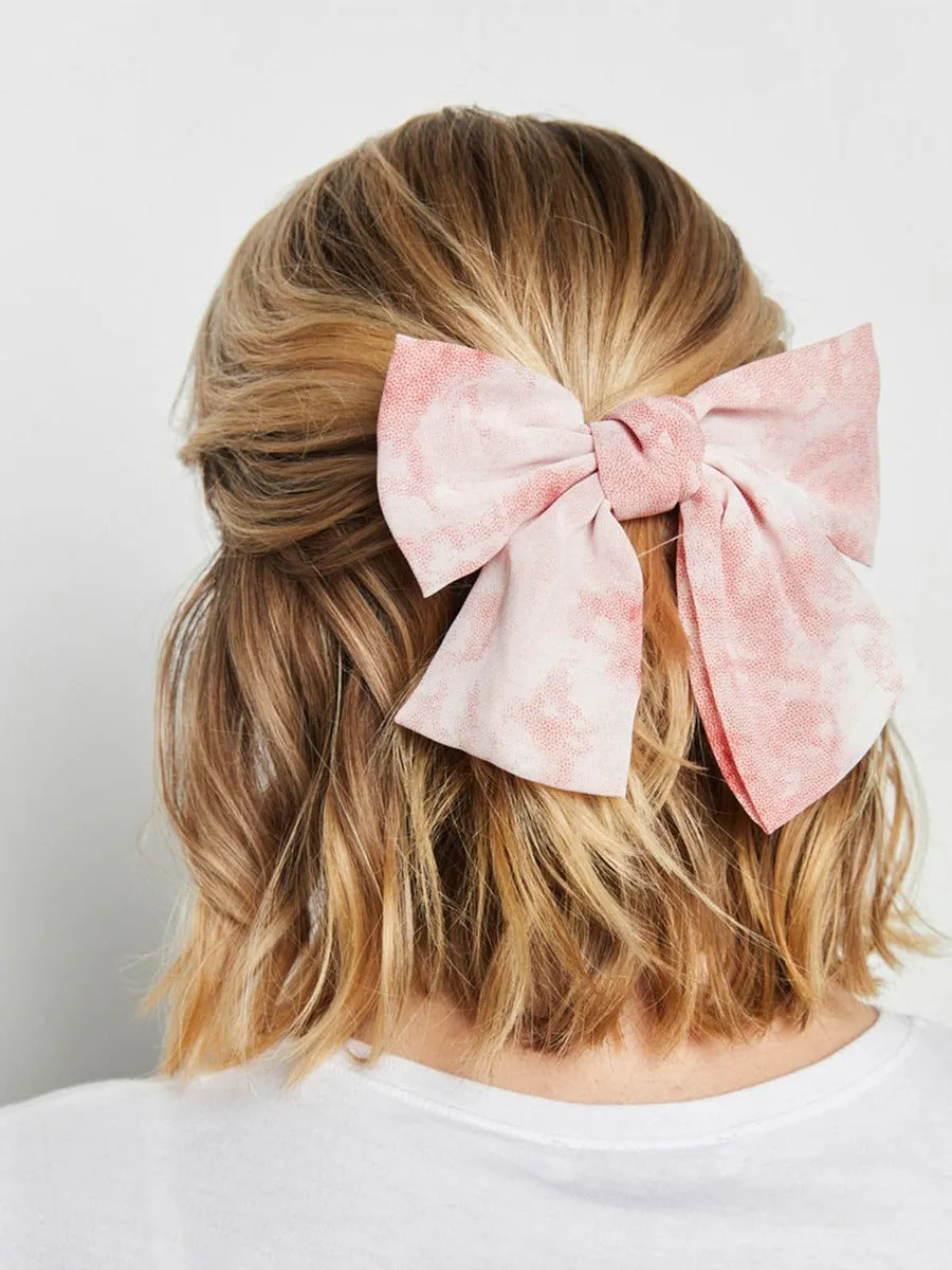Louisa Tie-Dye Bow Barrette