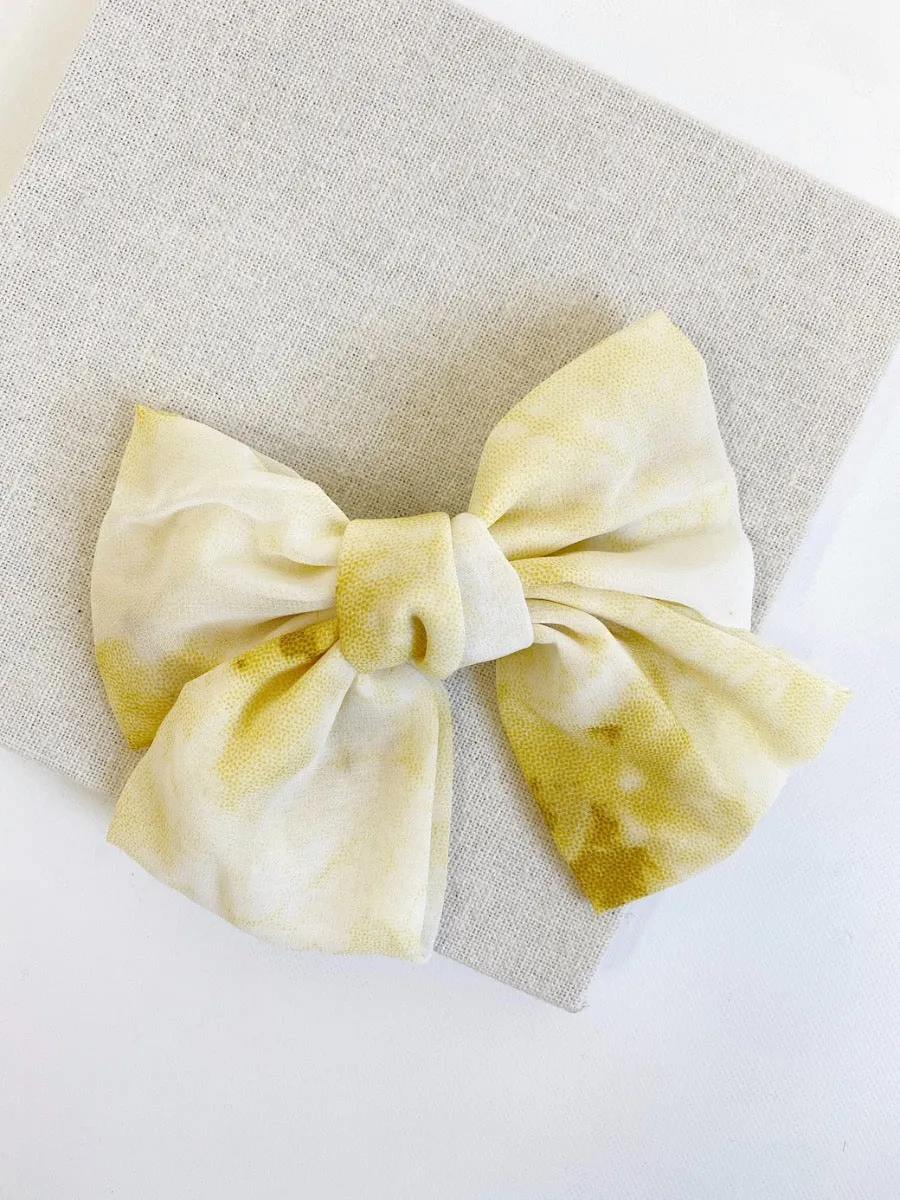 Louisa Tie-Dye Bow Barrette