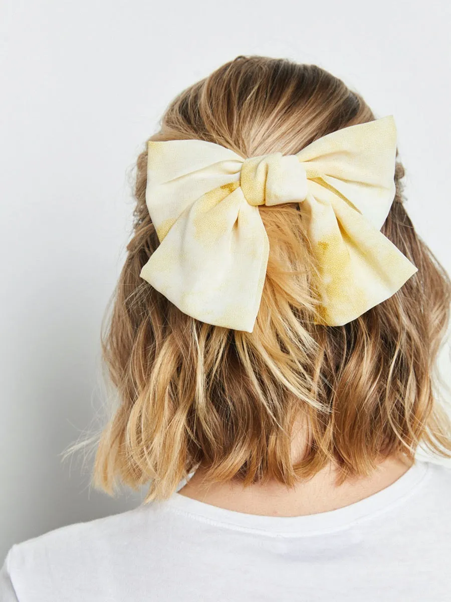 Louisa Tie-Dye Bow Barrette