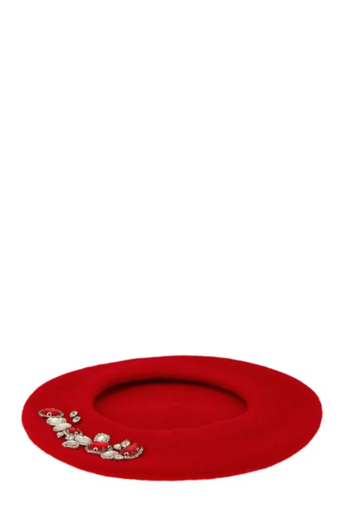 Luxe Diamond Beret
