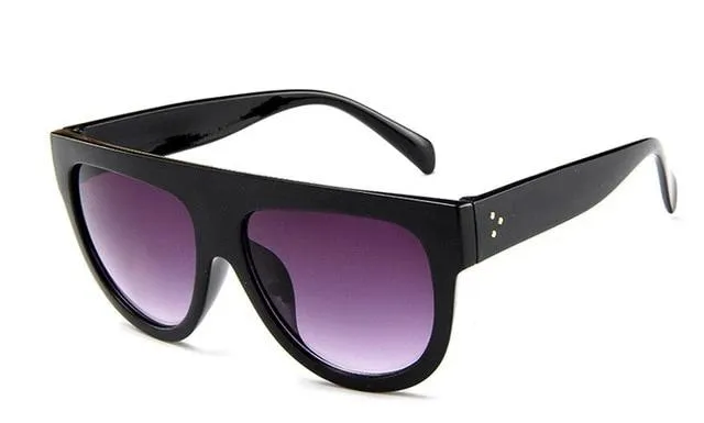 Luxury Vintage  Big Full Frame  Women sunglasses