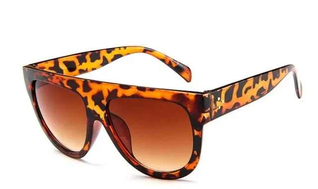 Luxury Vintage  Big Full Frame  Women sunglasses