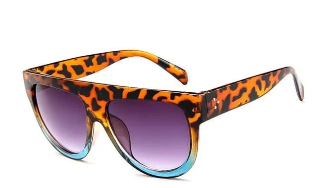 Luxury Vintage  Big Full Frame  Women sunglasses