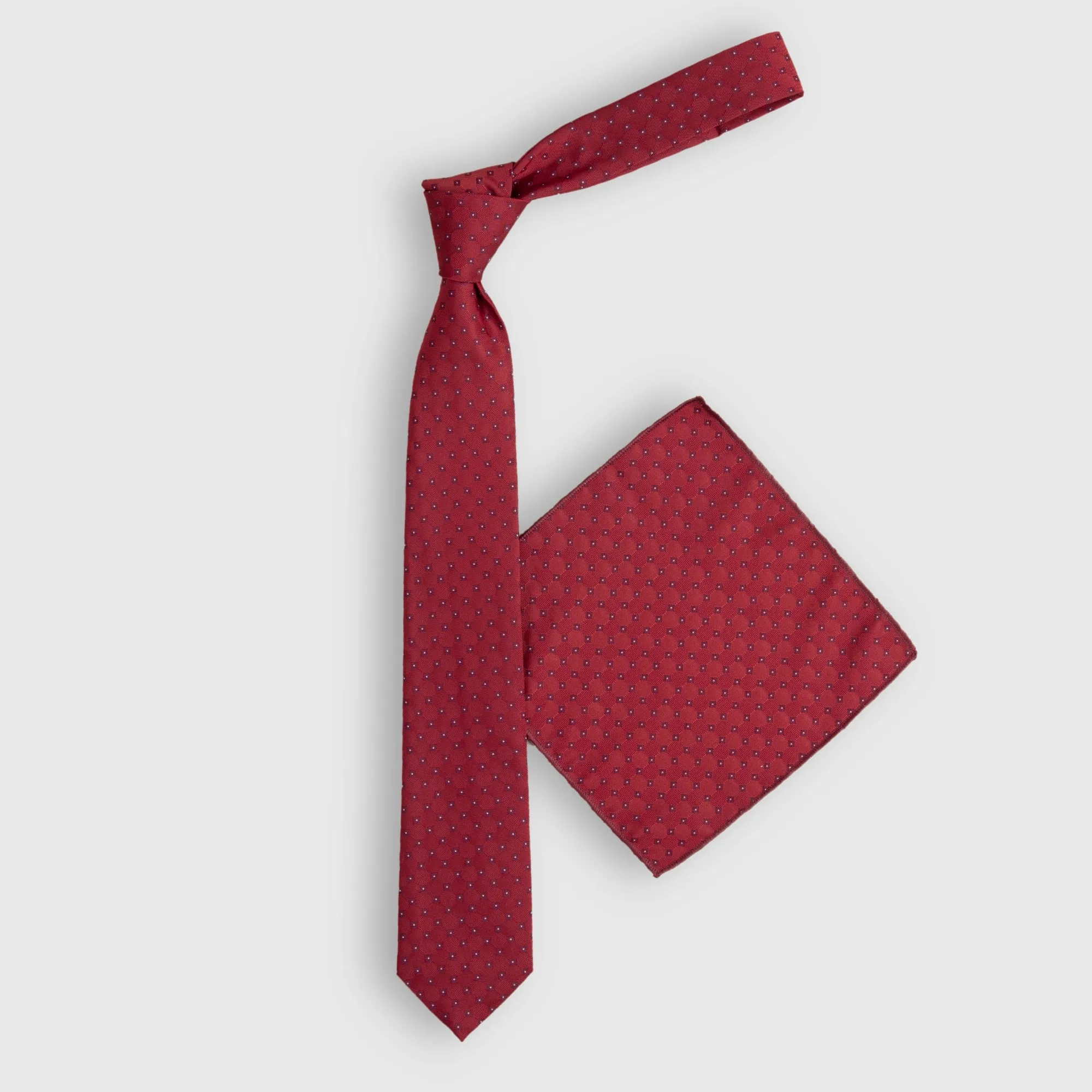 Maroon Silk Tie