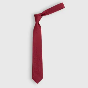 Maroon Silk Tie