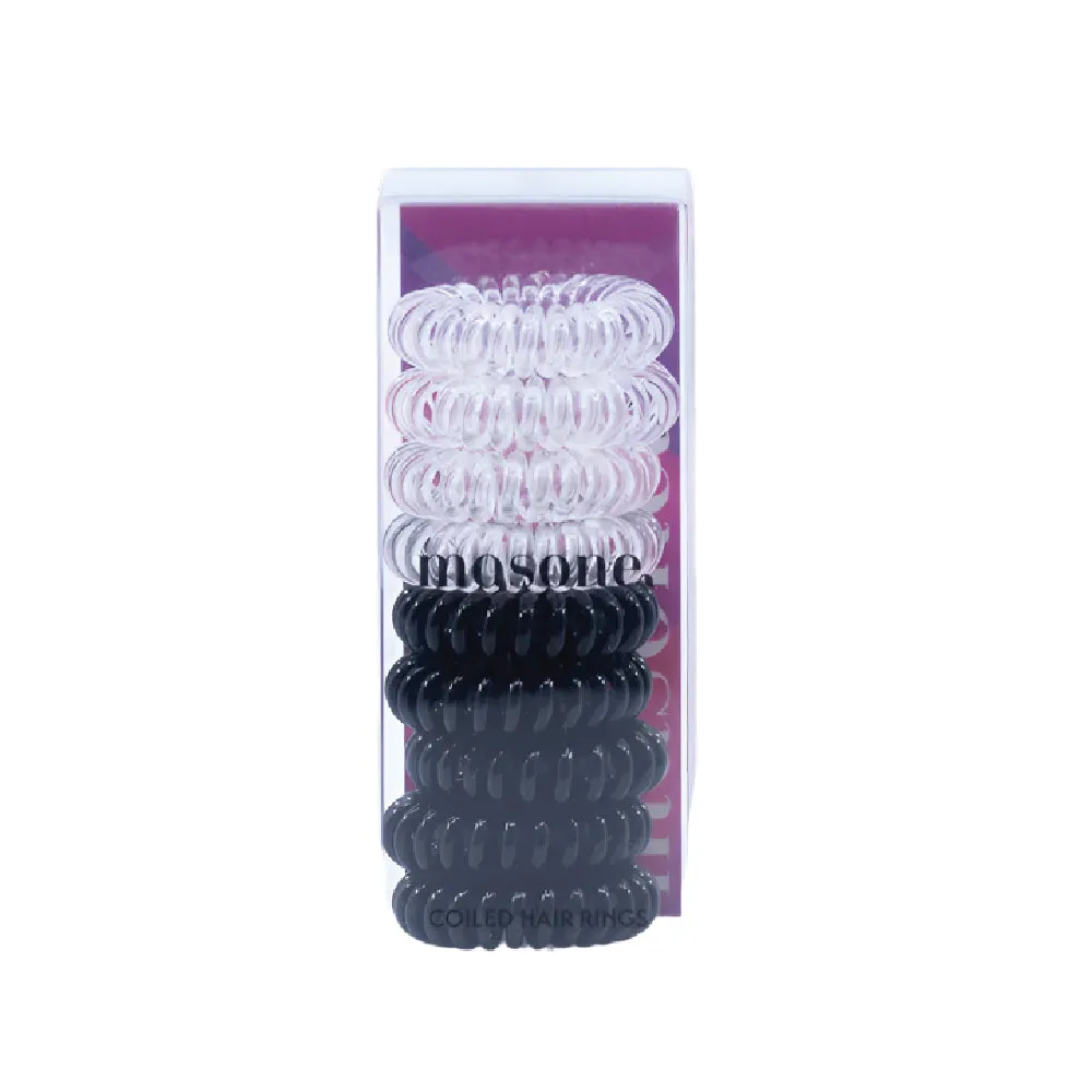 MASONE CLEAR AND BLACK HAIR TWIST