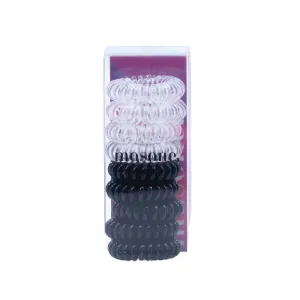 MASONE CLEAR AND BLACK HAIR TWIST