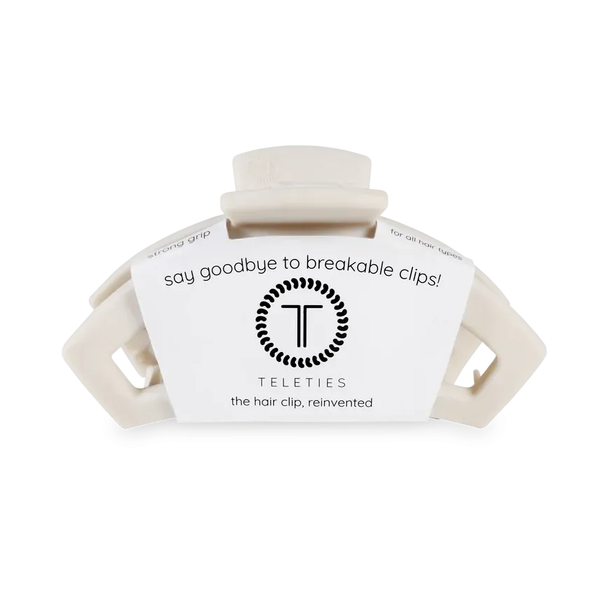 Medium Teleties Open Claw Clip - Toasted
