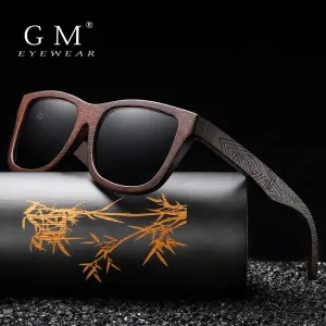 Men Bamboo Wooden Sunglasses With Gift Box