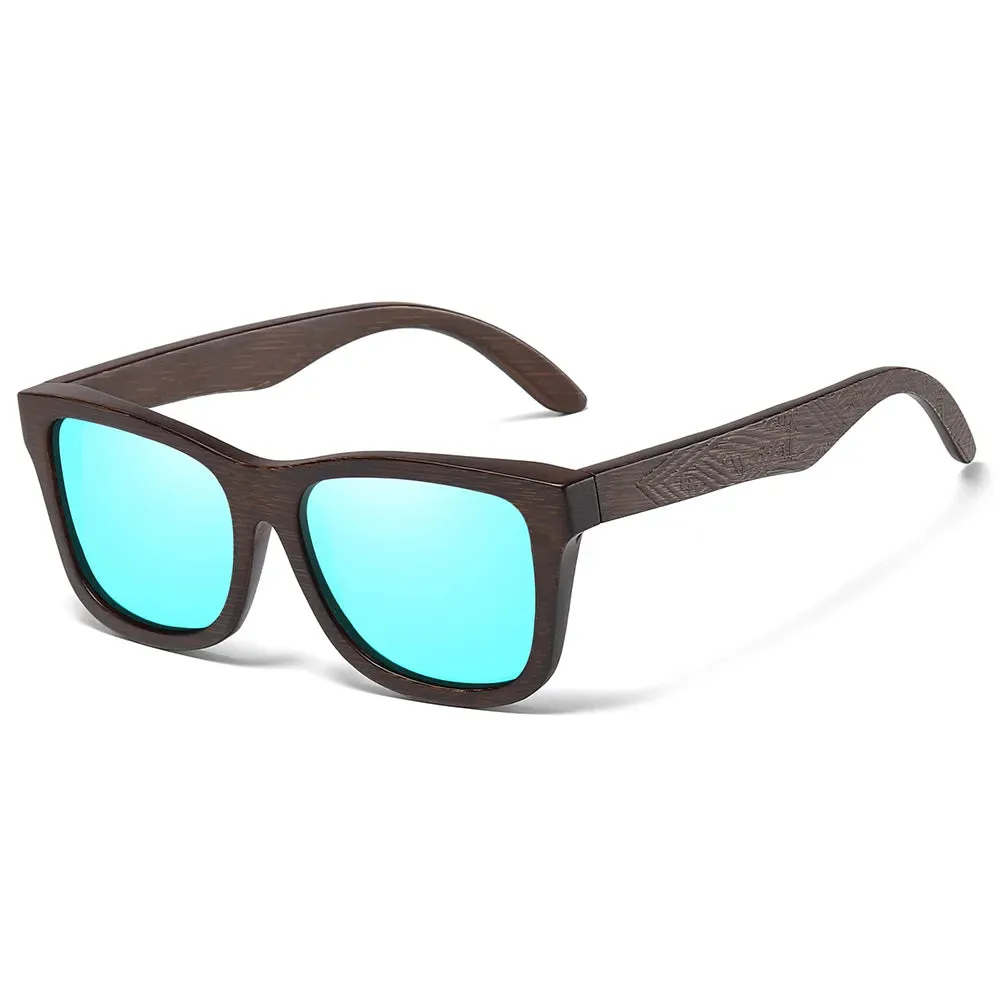 Men Bamboo Wooden Sunglasses With Gift Box
