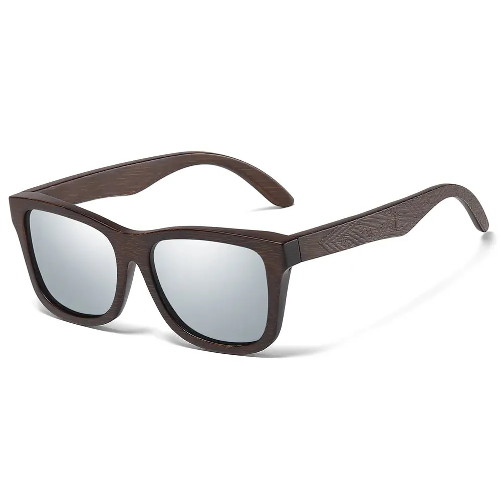 Men Bamboo Wooden Sunglasses With Gift Box