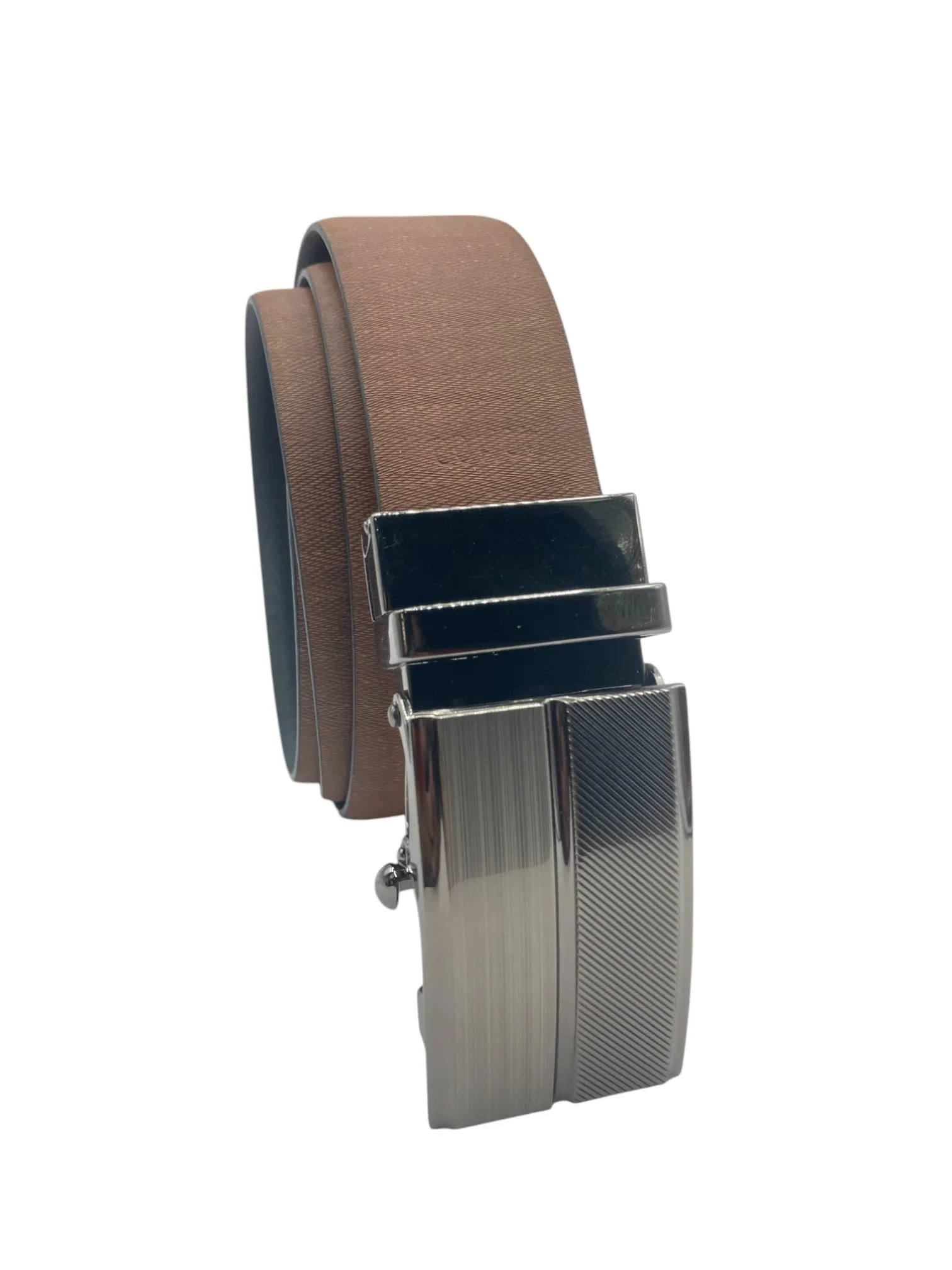 Mens Leather Belt Reversible with Auto-lock Buckle 35mm Trama [RR]