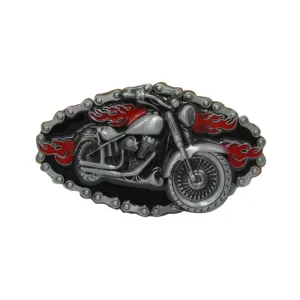 Mens Luxury Brand Designer Cowboys Belt Buckle Meatl Burning Motorcycle Punk Buckles DIY Belt New Year Gifts Free Shipping