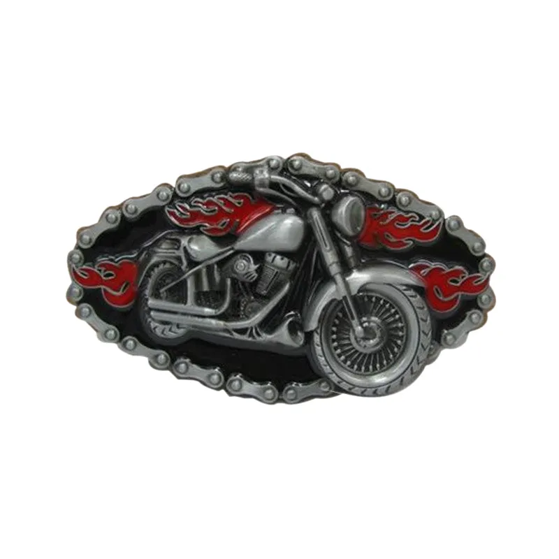 Mens Luxury Brand Designer Cowboys Belt Buckle Meatl Burning Motorcycle Punk Buckles DIY Belt New Year Gifts Free Shipping