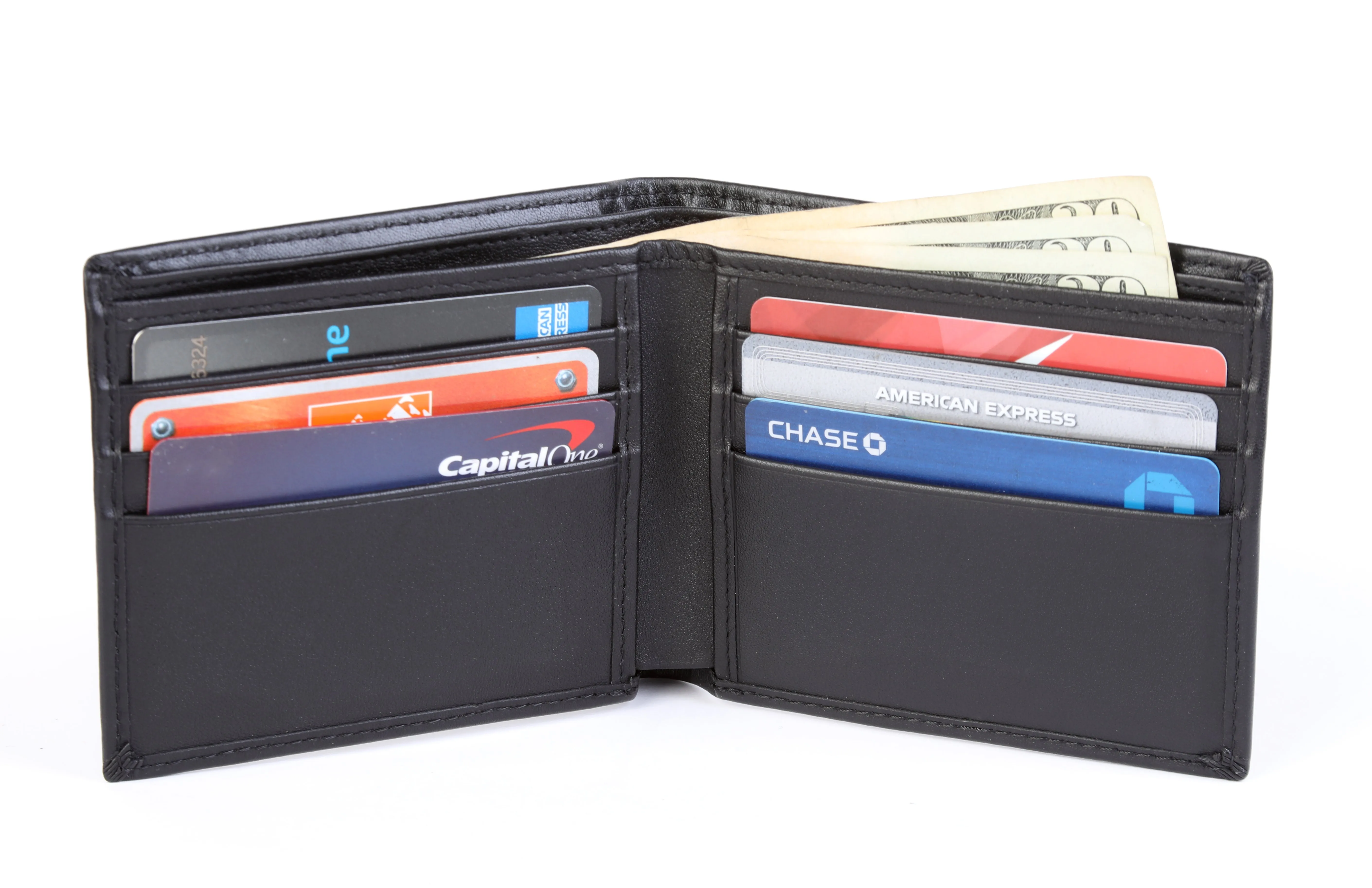 Men's Roxoni Ultra Soft Genuine Leather Rachet Belt and Wallet Gift Box