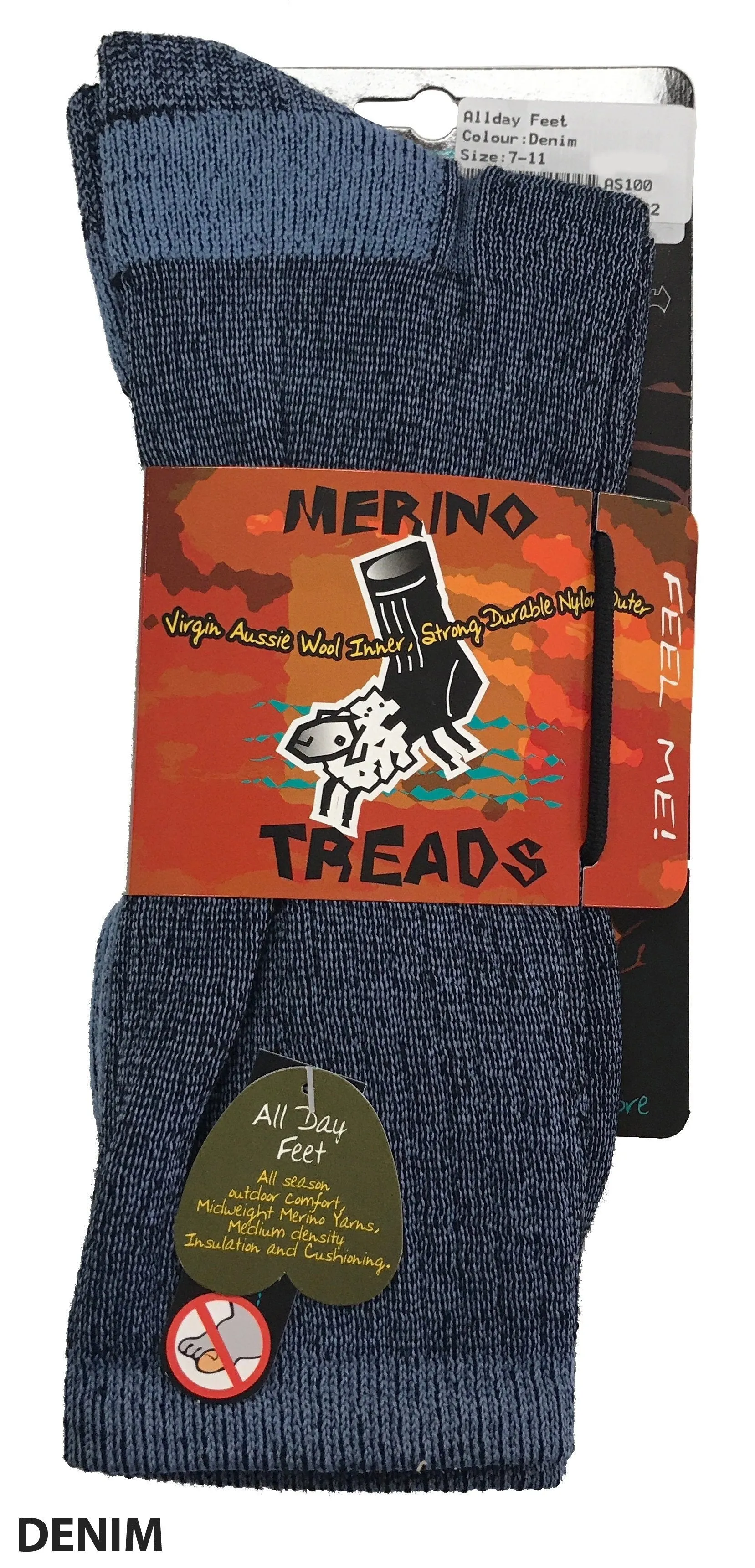 Merino Treads Allday Feet