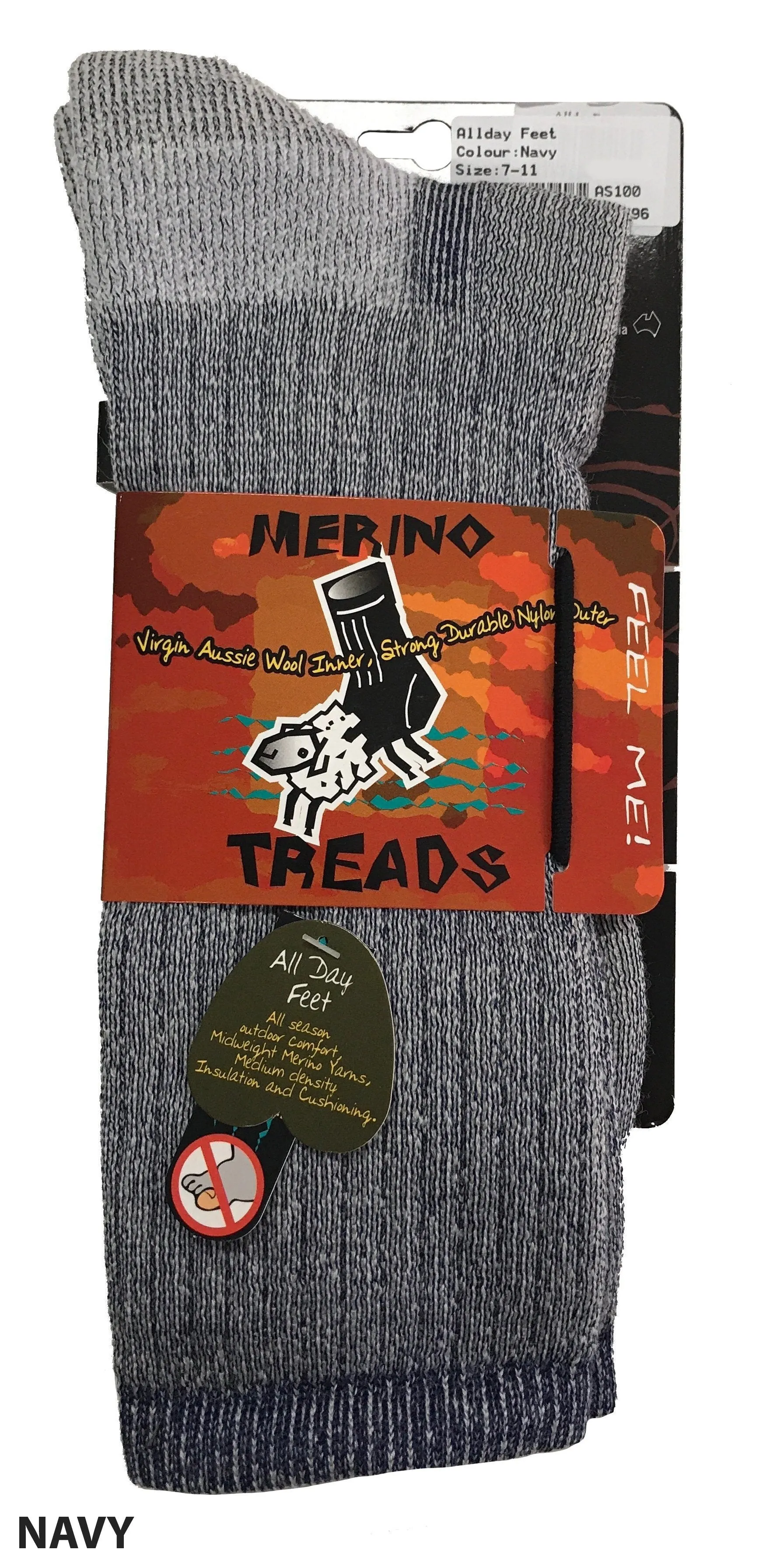 Merino Treads Allday Feet