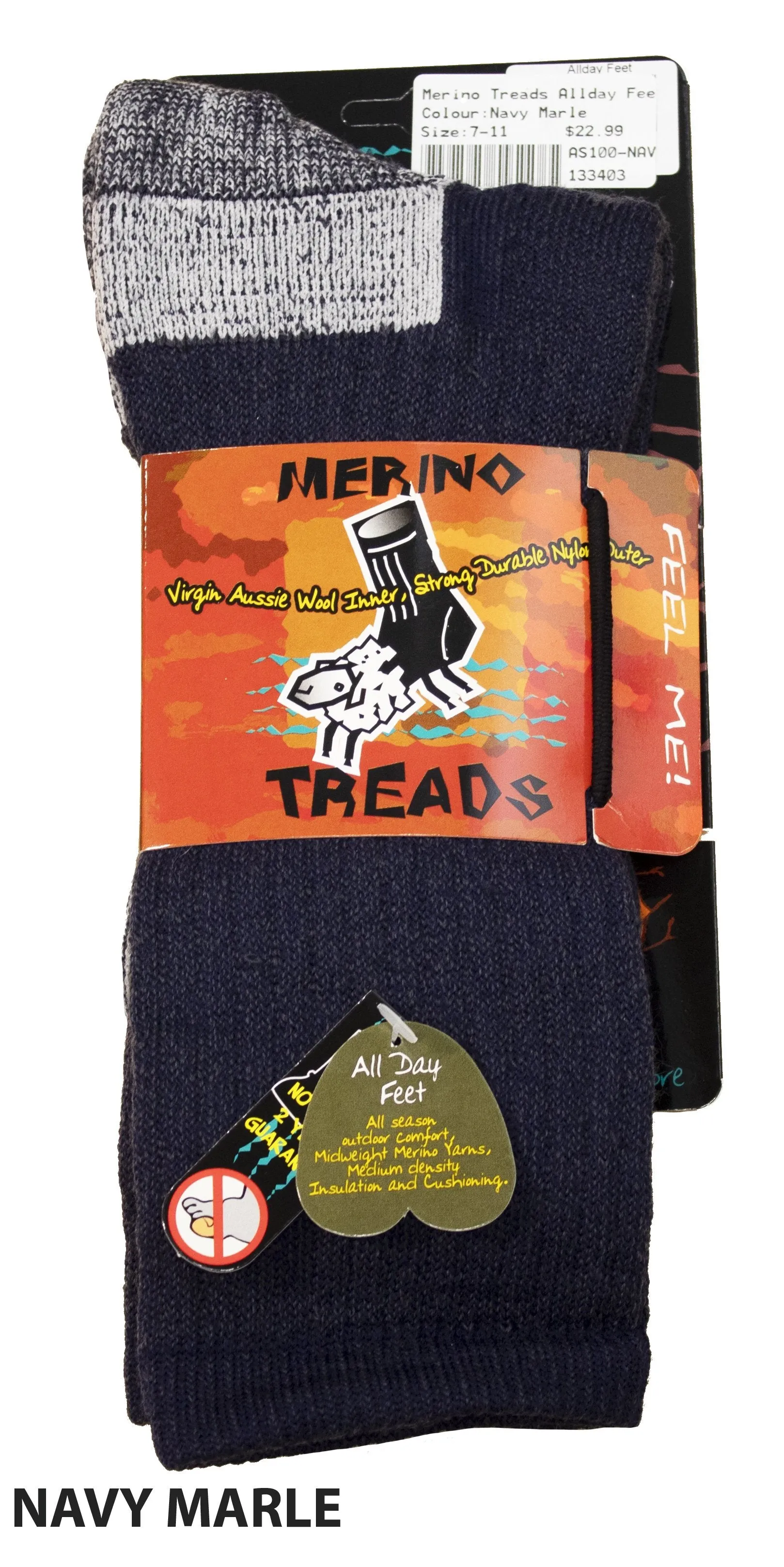 Merino Treads Allday Feet