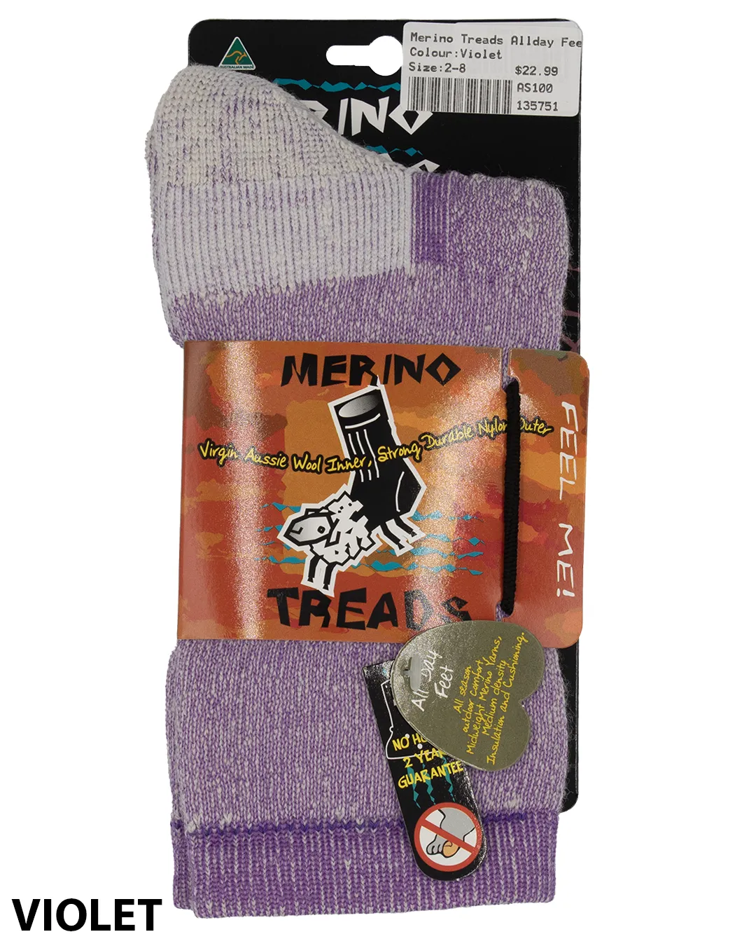 Merino Treads Allday Feet
