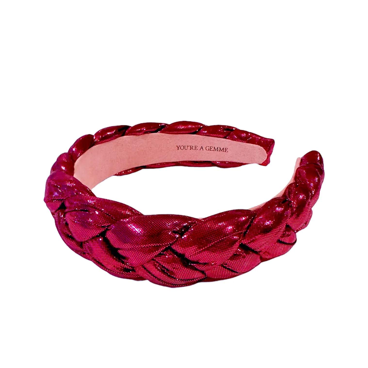 Metallic Braided Headband