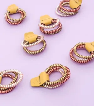 Metallic Coil Hair Bands