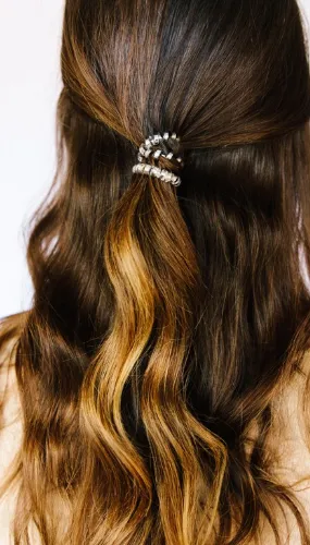 Metallic Coil Hair Bands