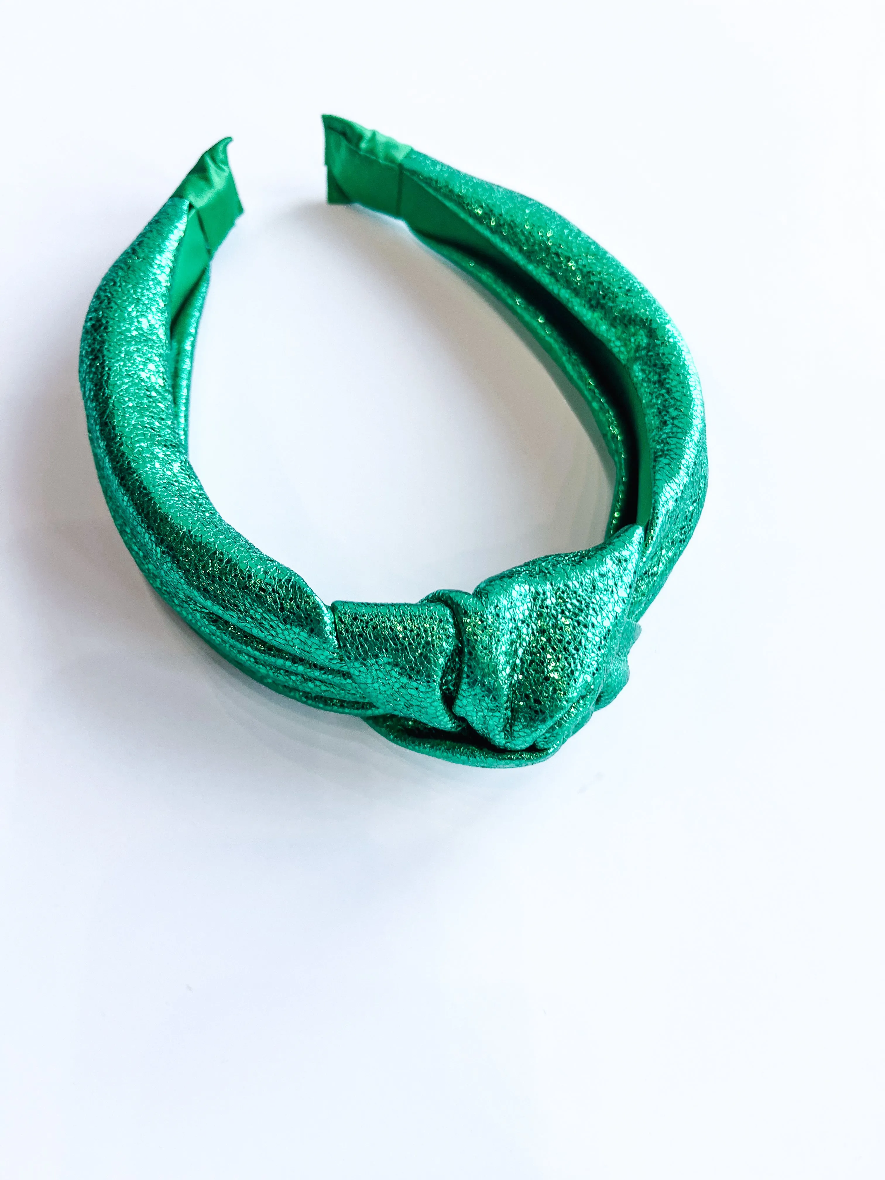 Metallic Knotted Headband
