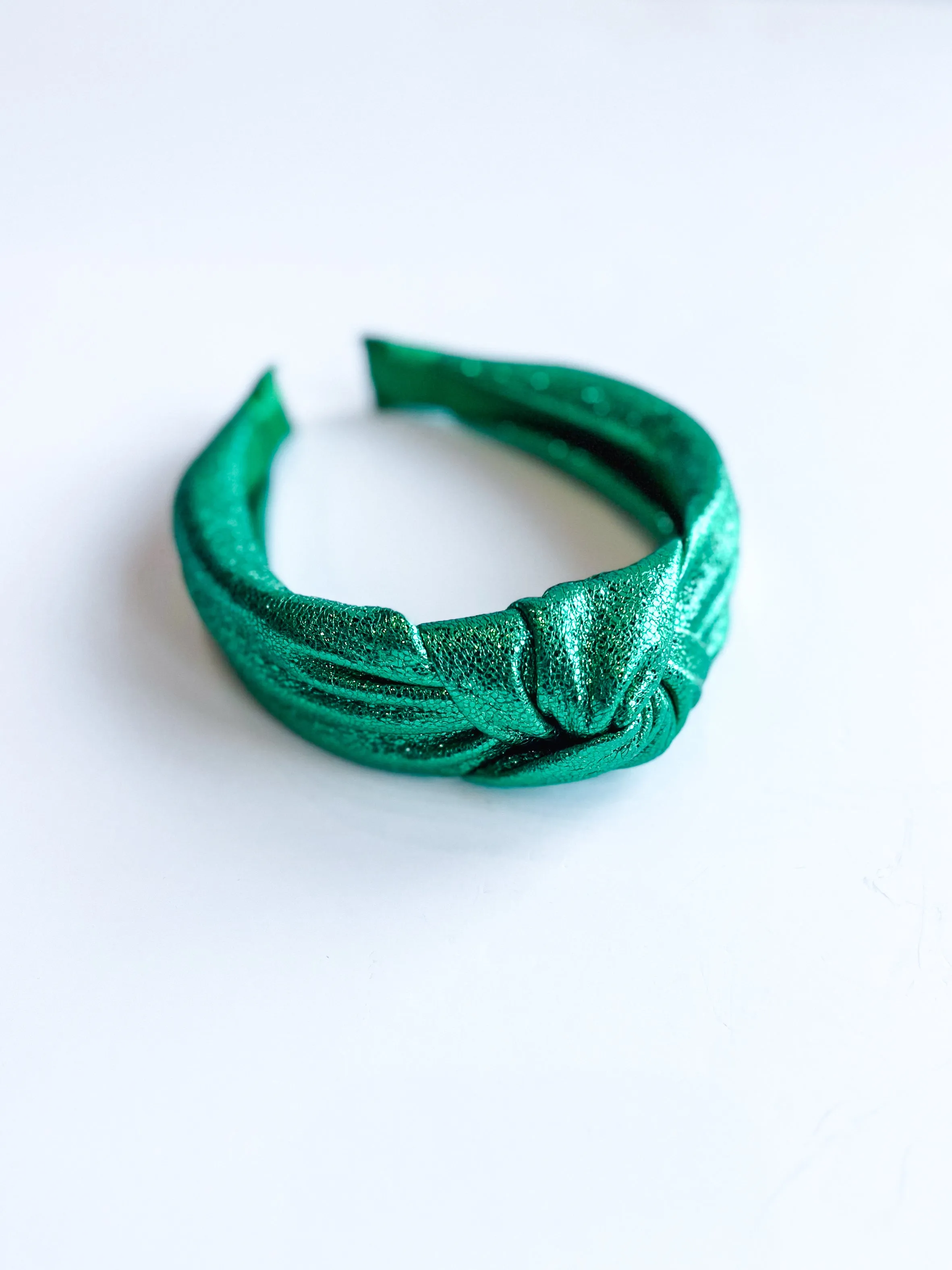 Metallic Knotted Headband