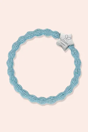 Metallic Silver Star Hair Tie