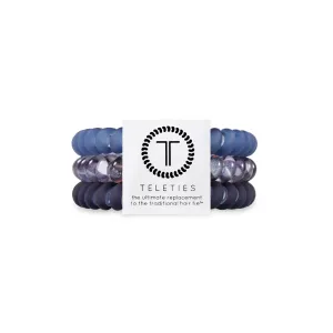 Midnight Rain Teleties Small 3-Pack Hair Tie