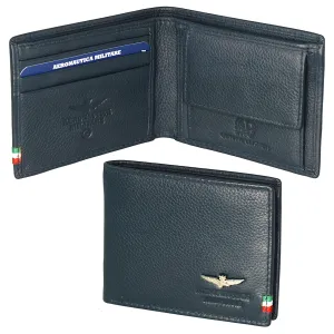 Military Air Force Men's Wallet Gate Leather Speci Line Flag Line AM101-BL