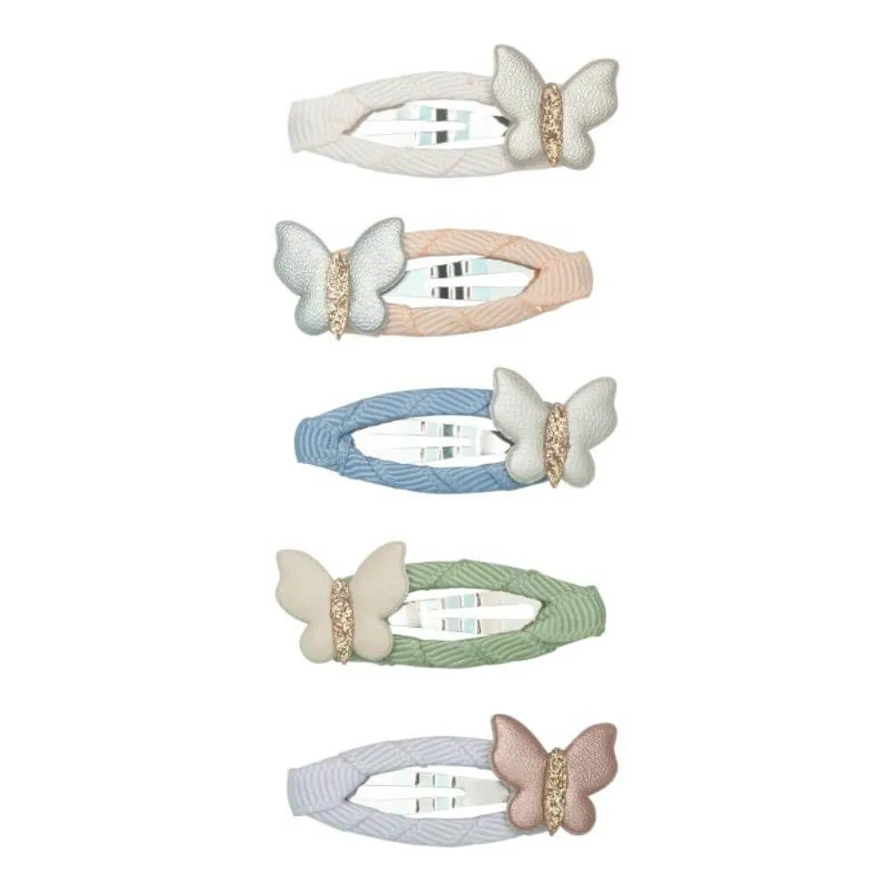 Mimi & Lula Pastel Butterfly Mini Hair Clips
