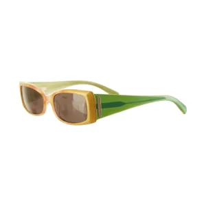 Miu Miu Color Block Logo Sunglasses