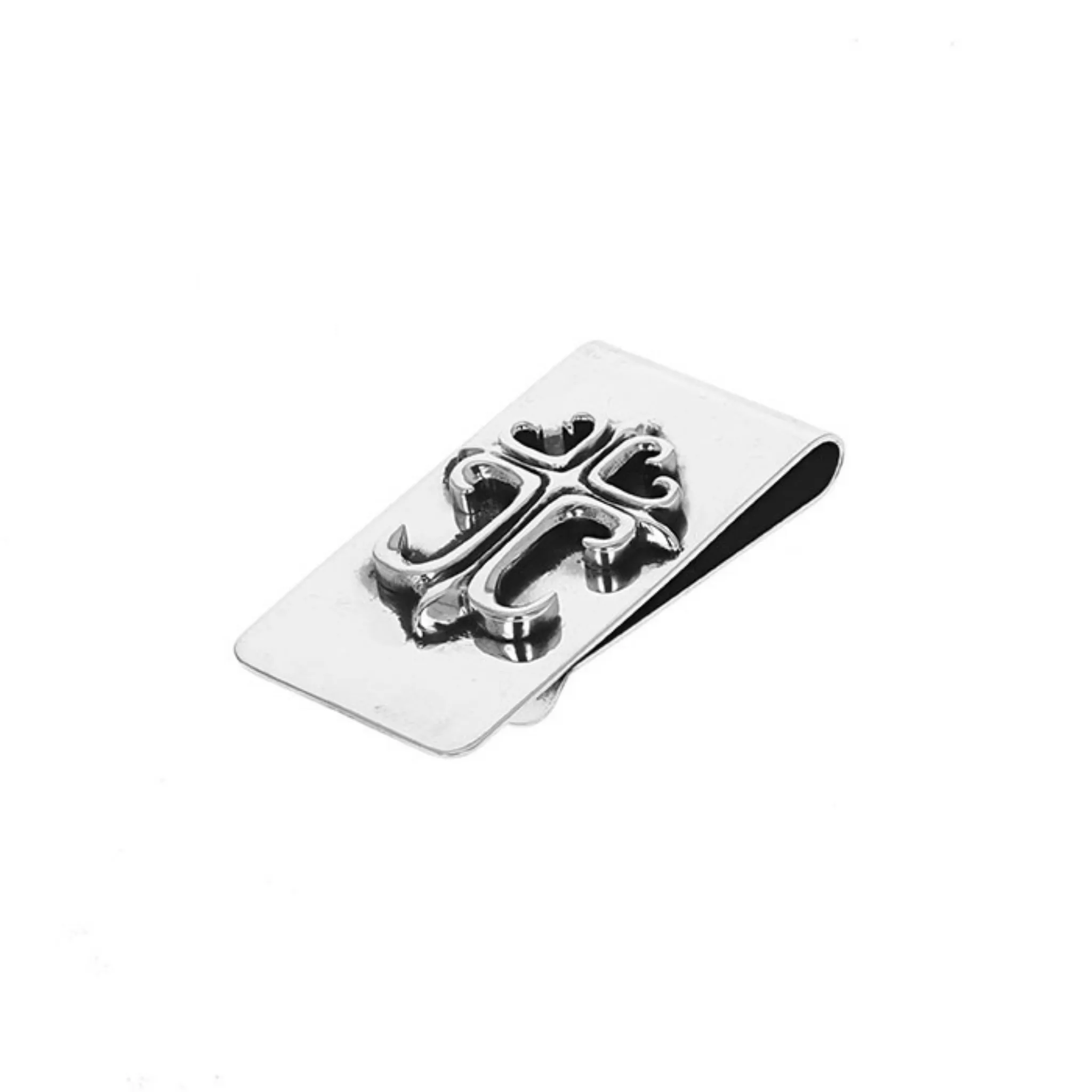 Money Clip With Cross