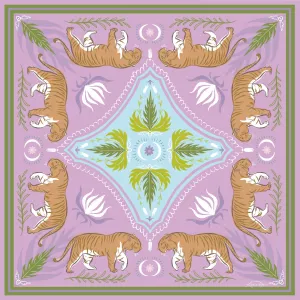 MOON TIGER BANDANA SCARF