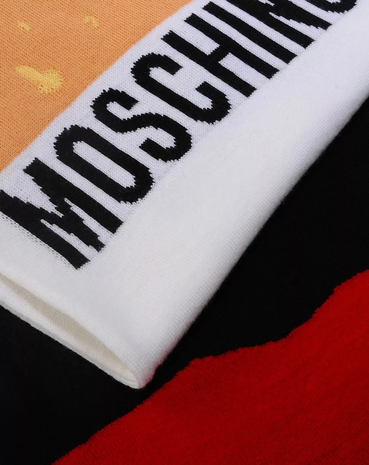 MOSCHINO Cigarette Wool Scarf