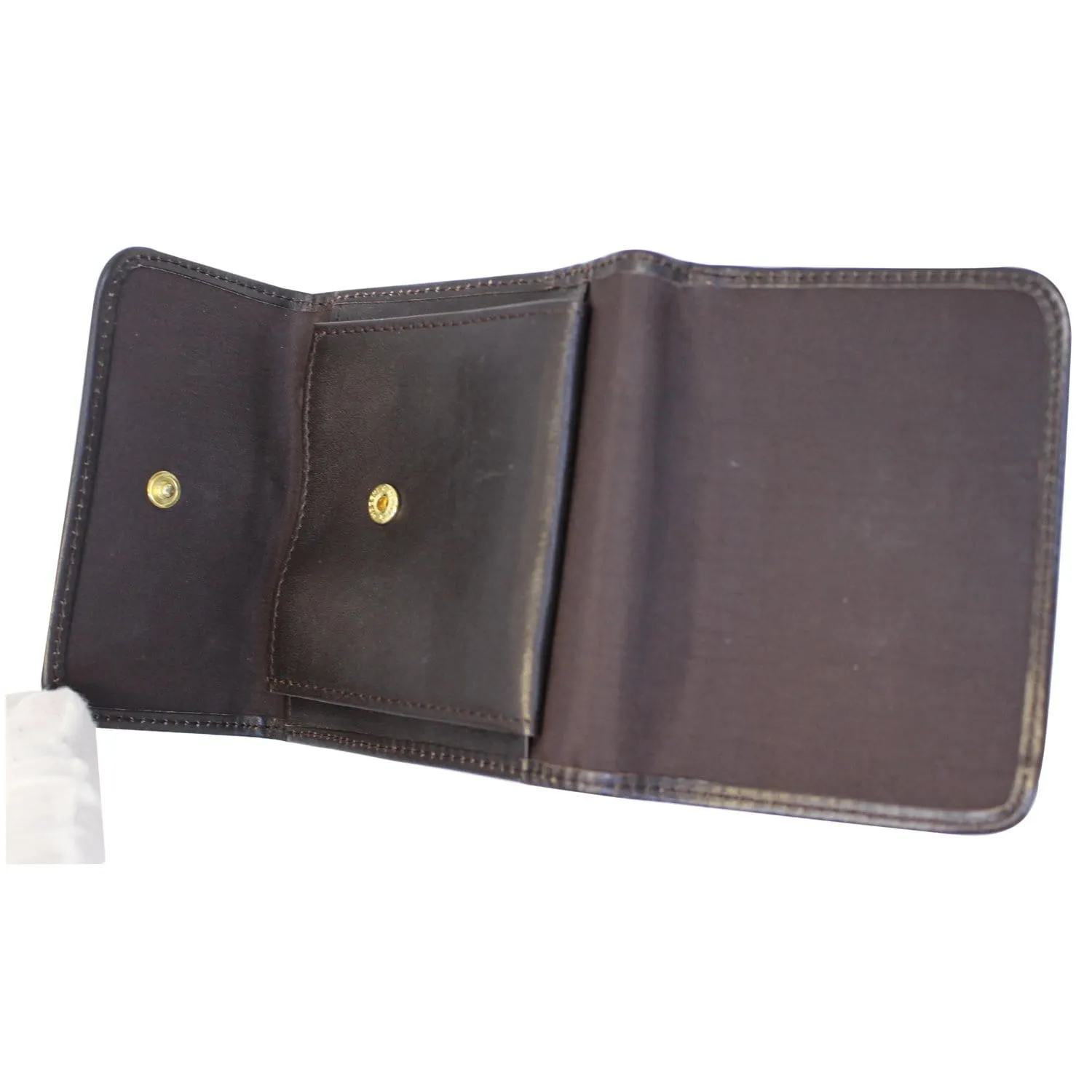 MOSCHINO Vintage Foldover Wallet Black