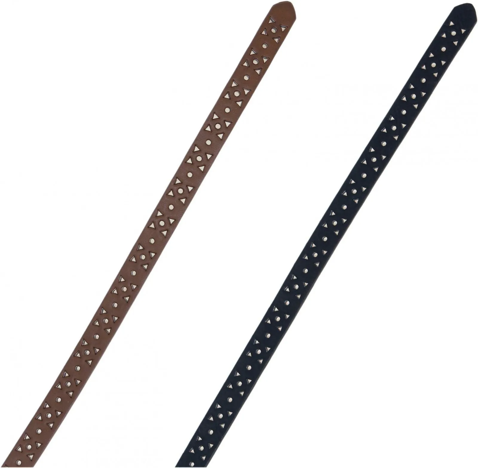 Mossimo Women's Two Pack Skinny Belts 1/2-Inch Width